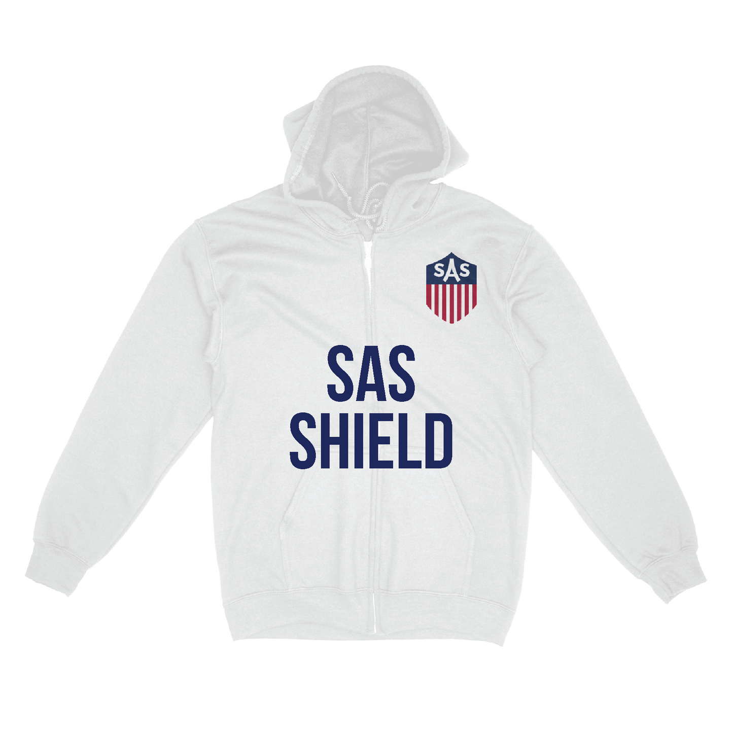 Full-Zip Hoodies with Front & Back Designs