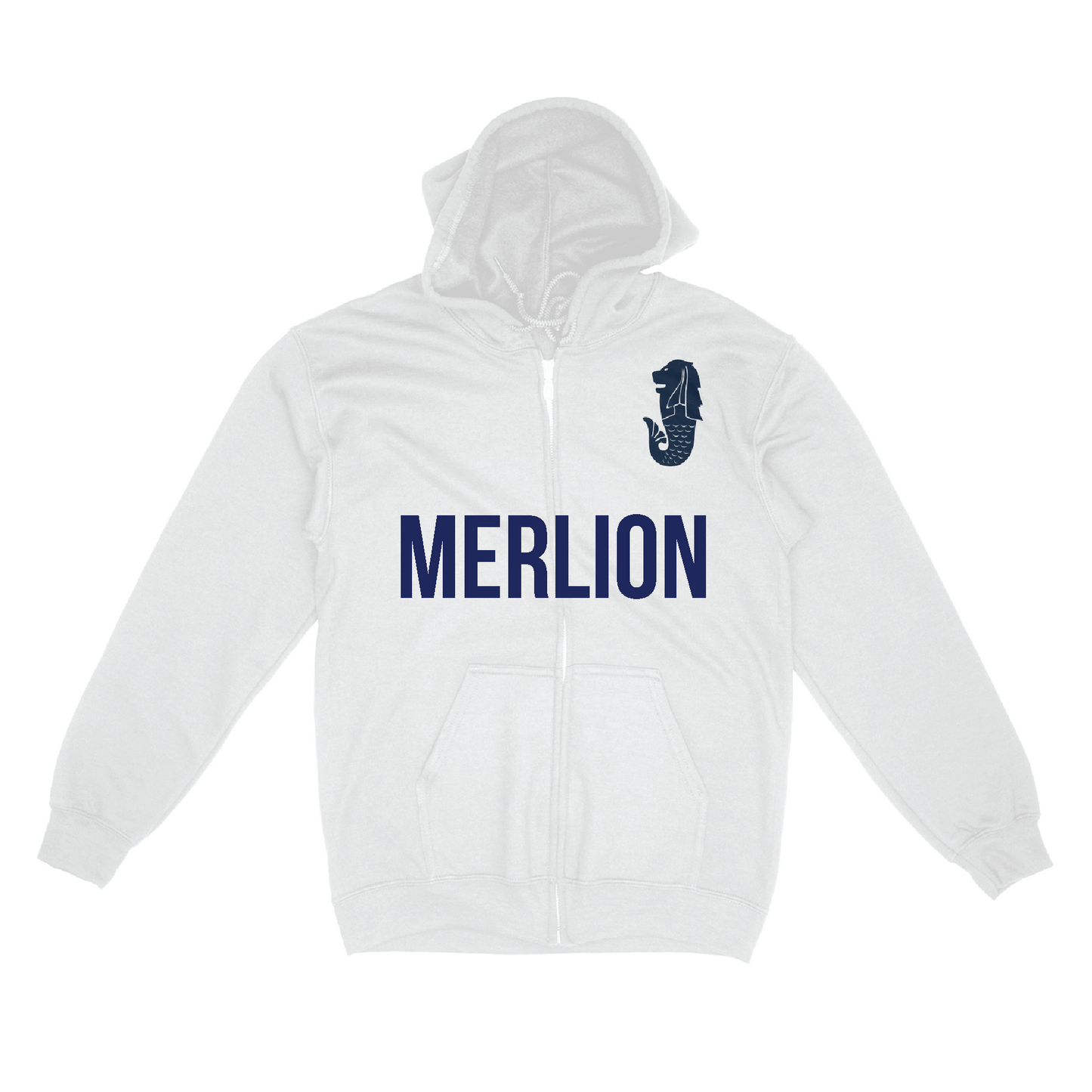 Full-Zip Hoodies with Front & Back Designs
