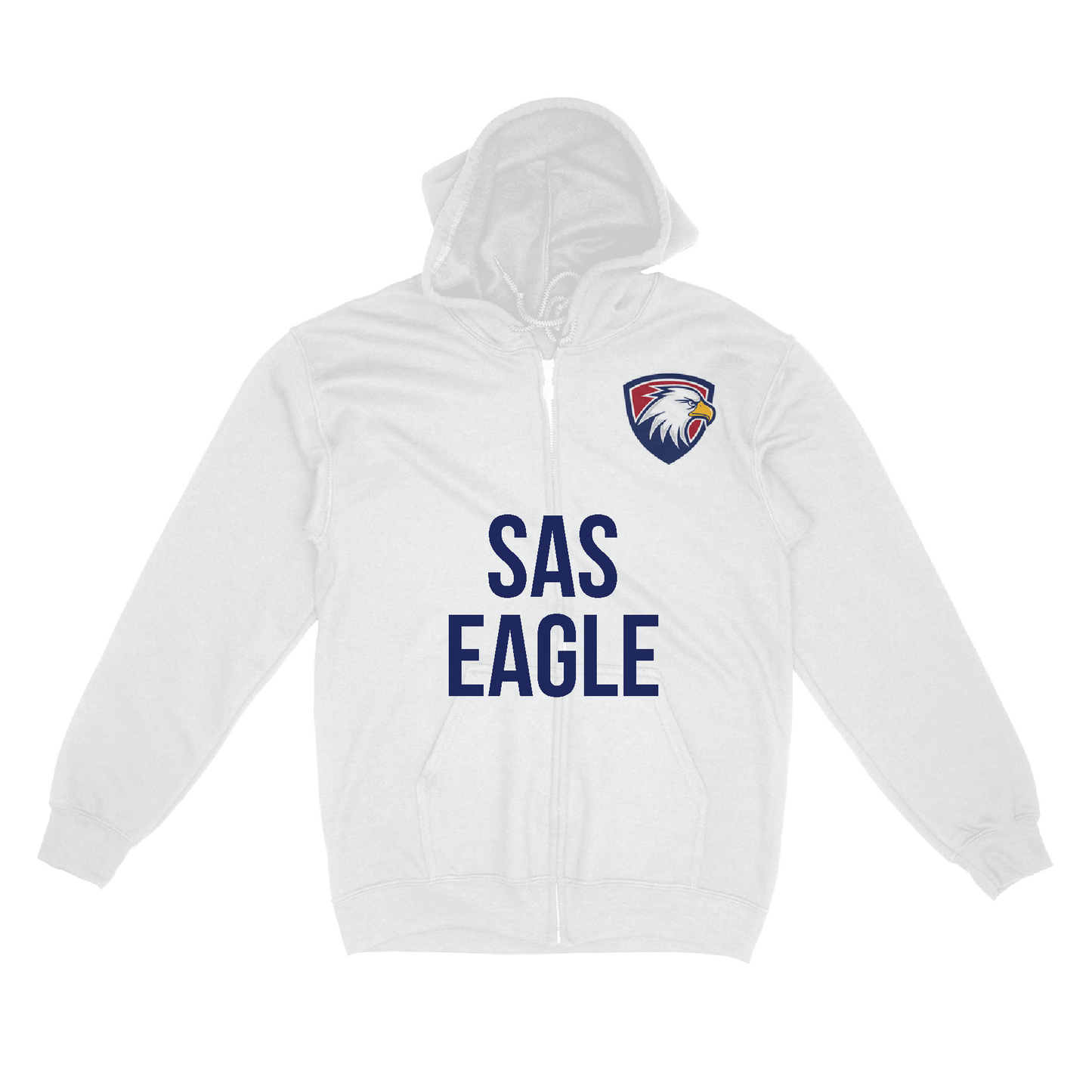 Full-Zip Hoodies with Front & Back Designs