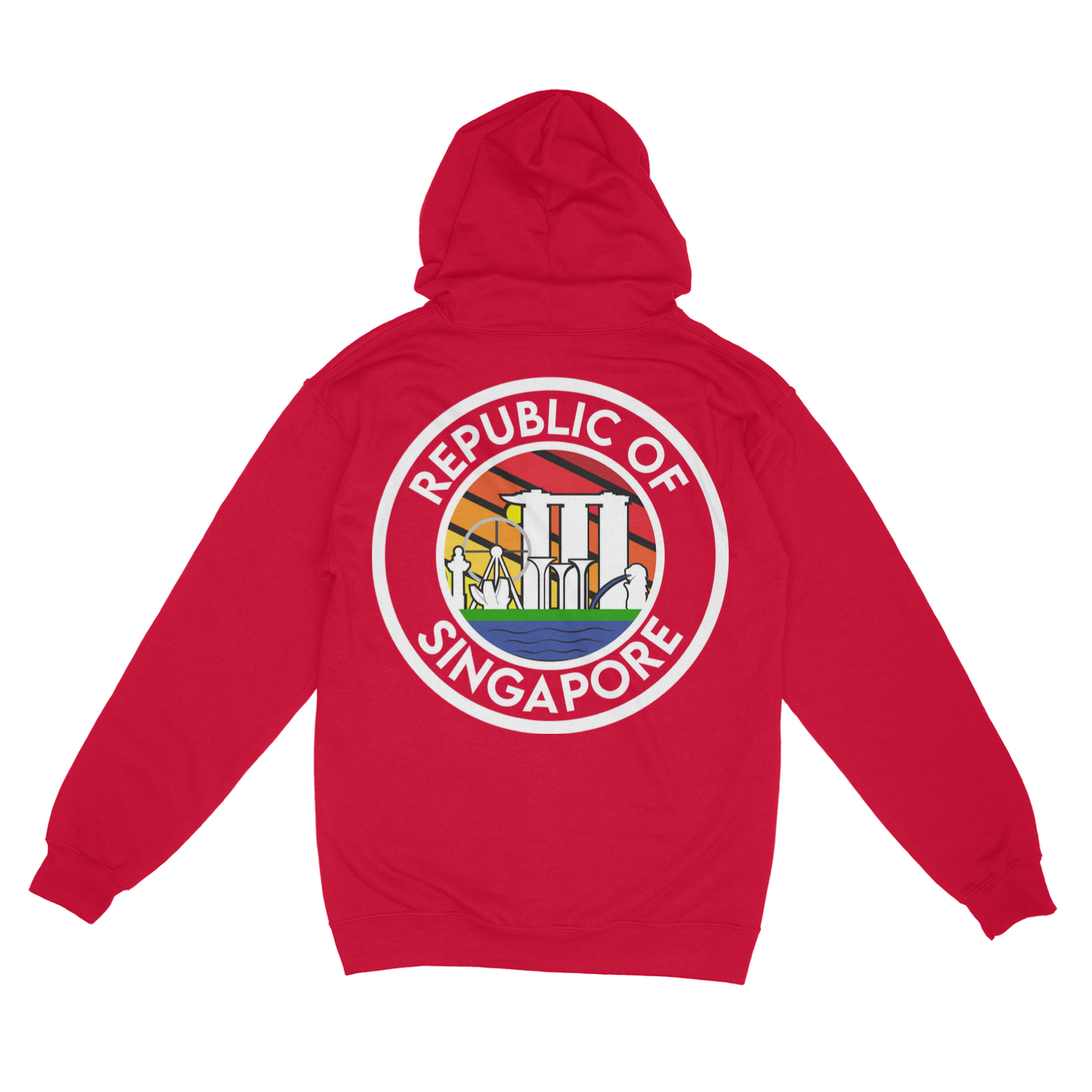 Full-Zip Hoodies with Front & Back Designs