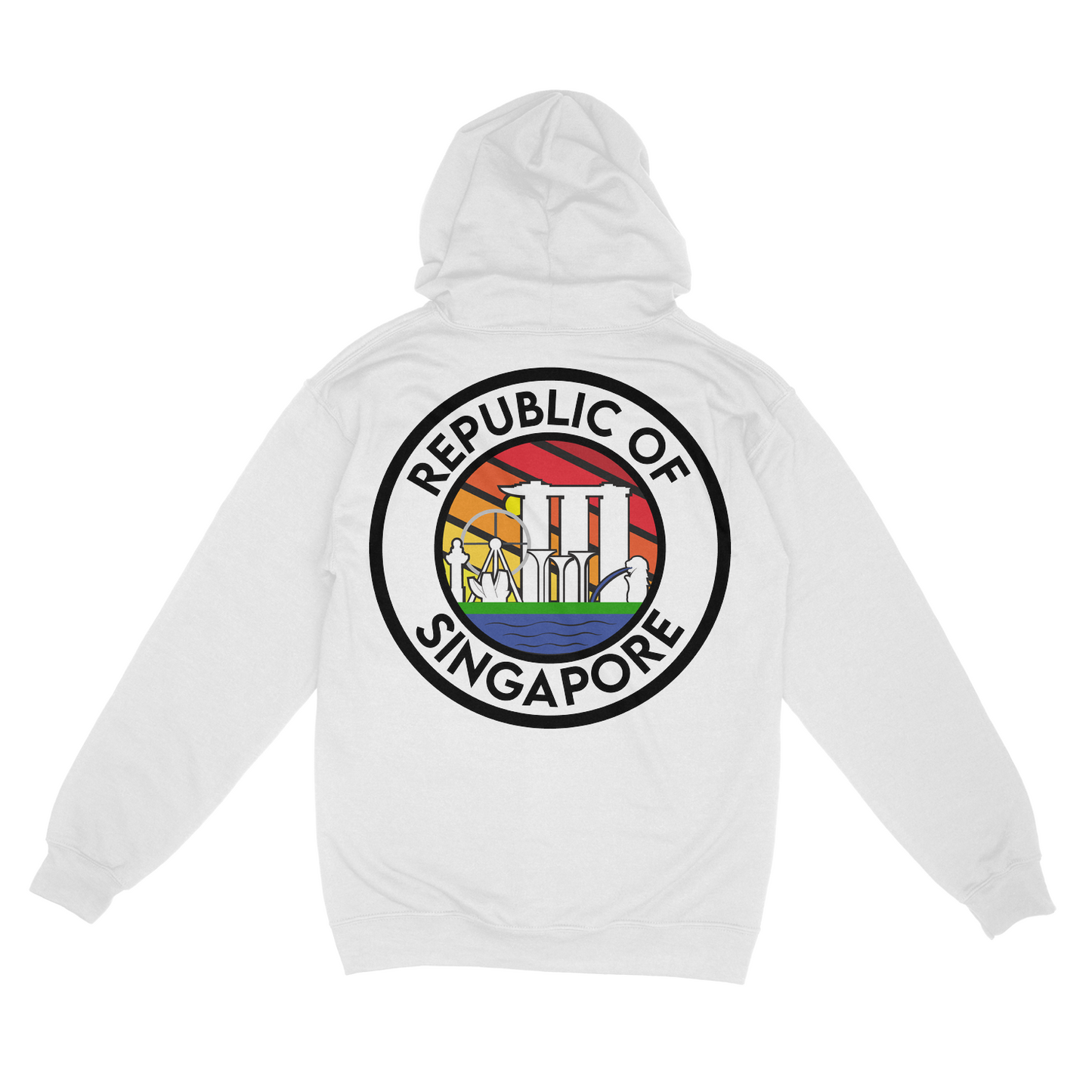Full-Zip Hoodies with Front & Back Designs