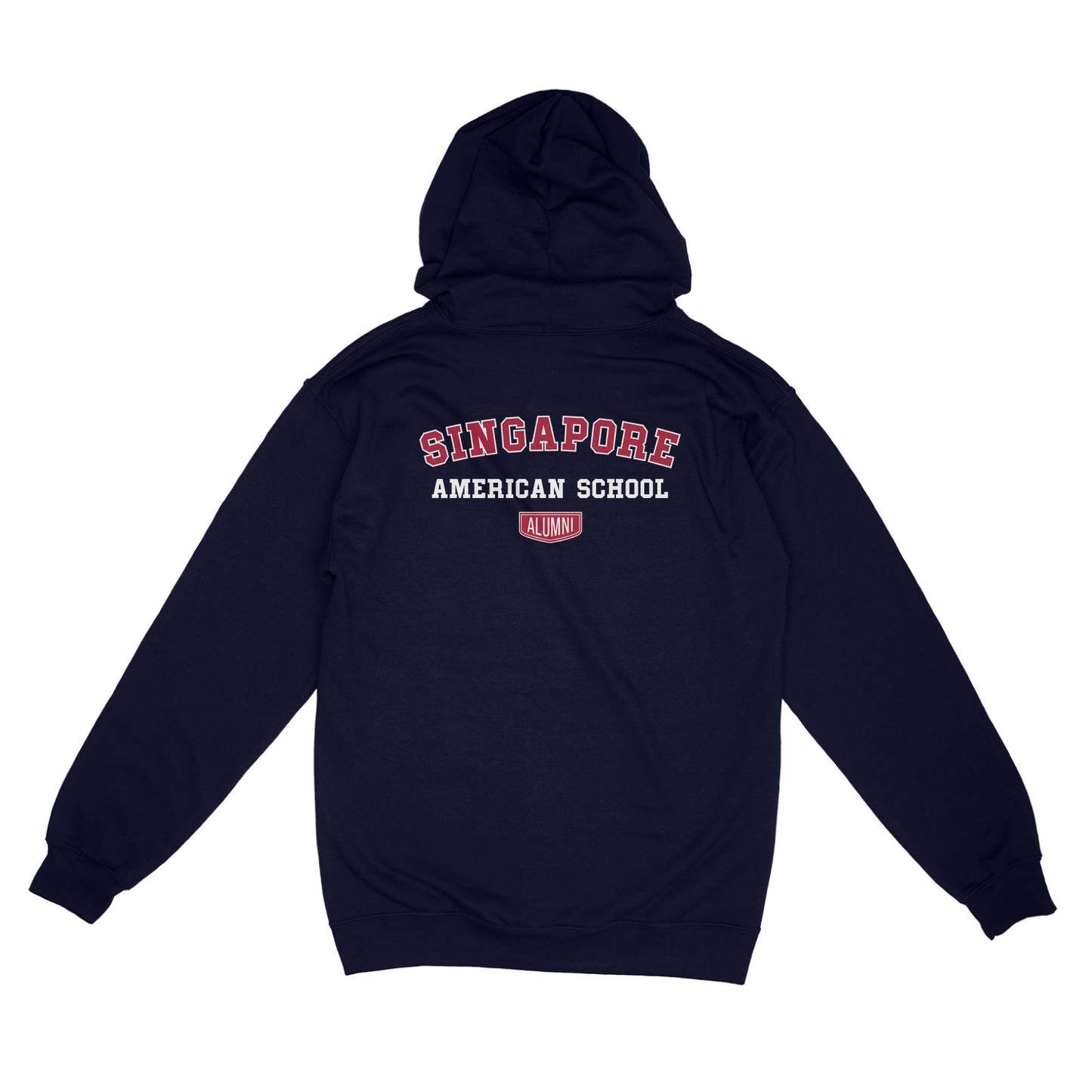 Full-Zip Hoodies with Front & Back Designs