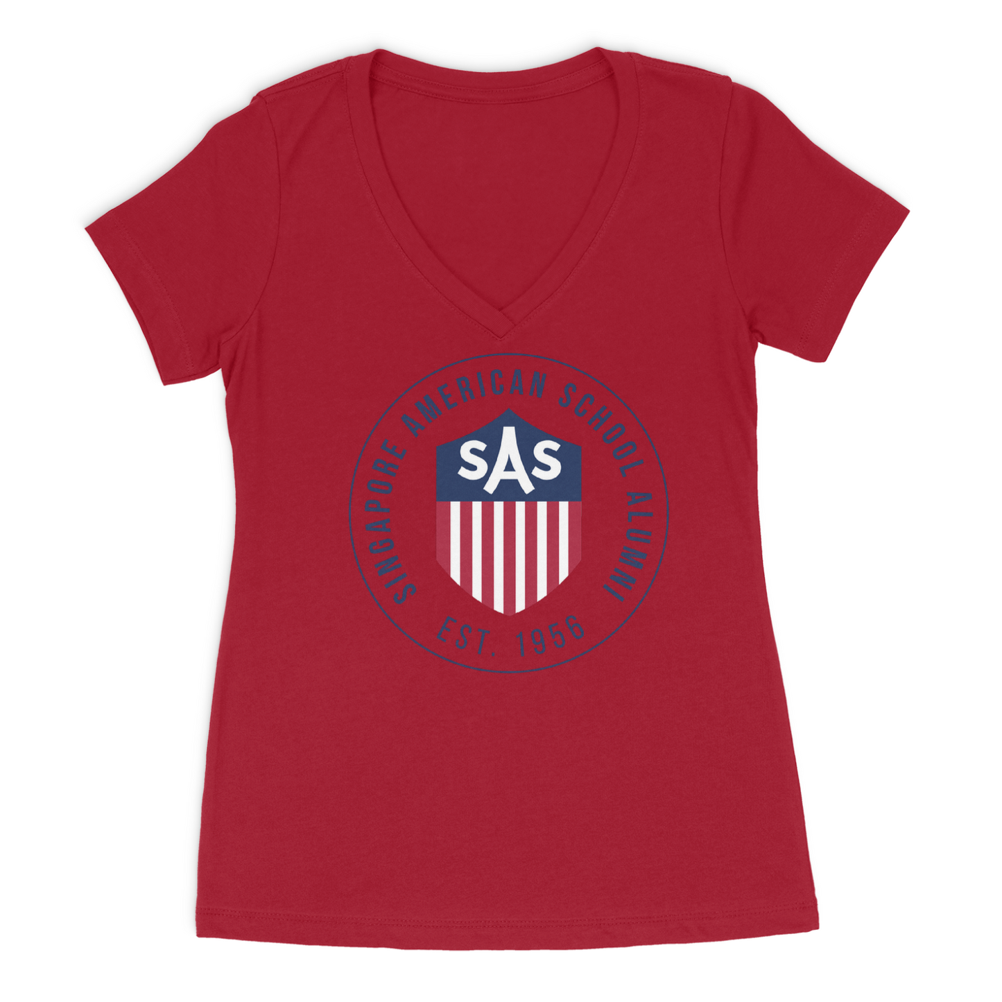 SAS Alumni Color Badge Tee