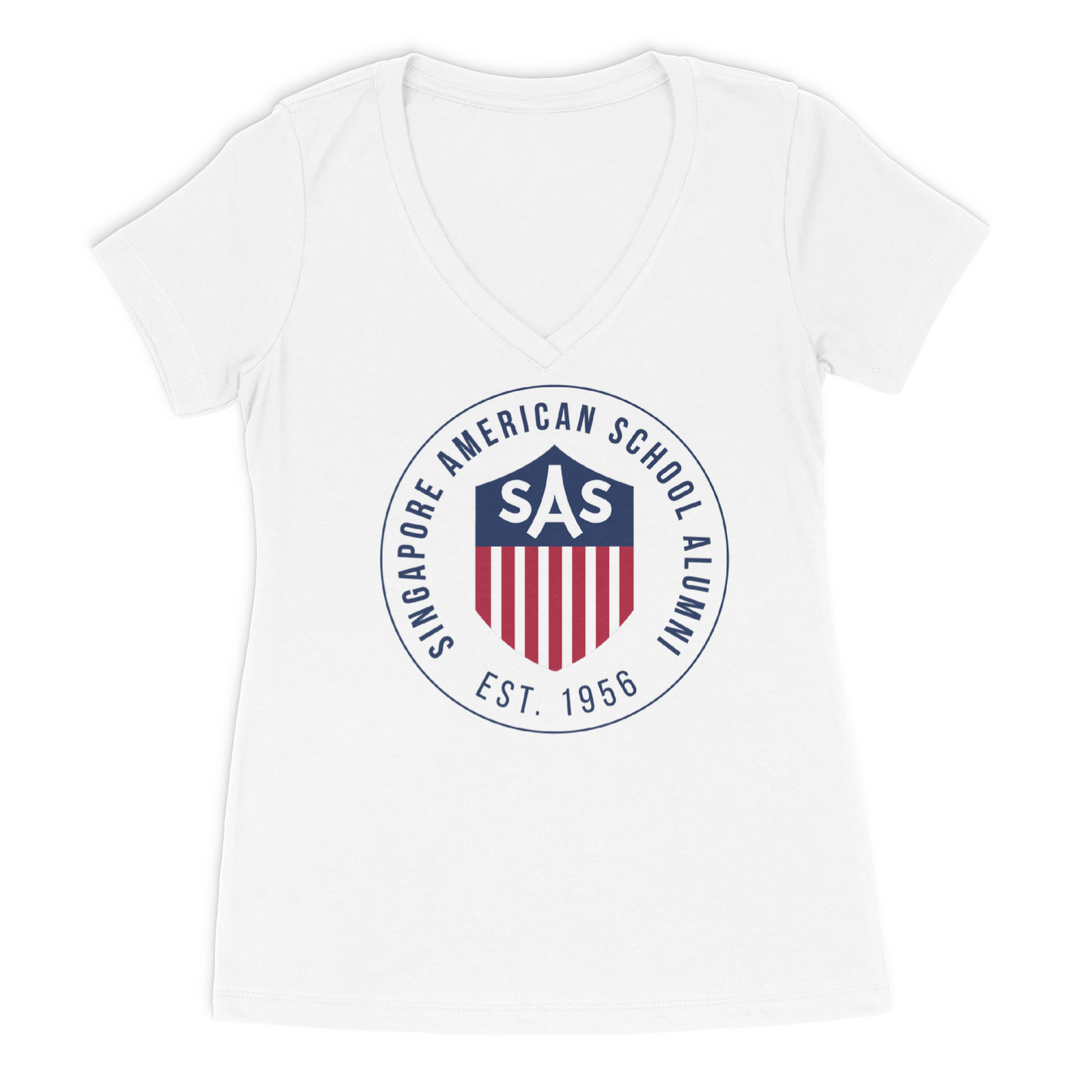 SAS Alumni Color Badge Tee