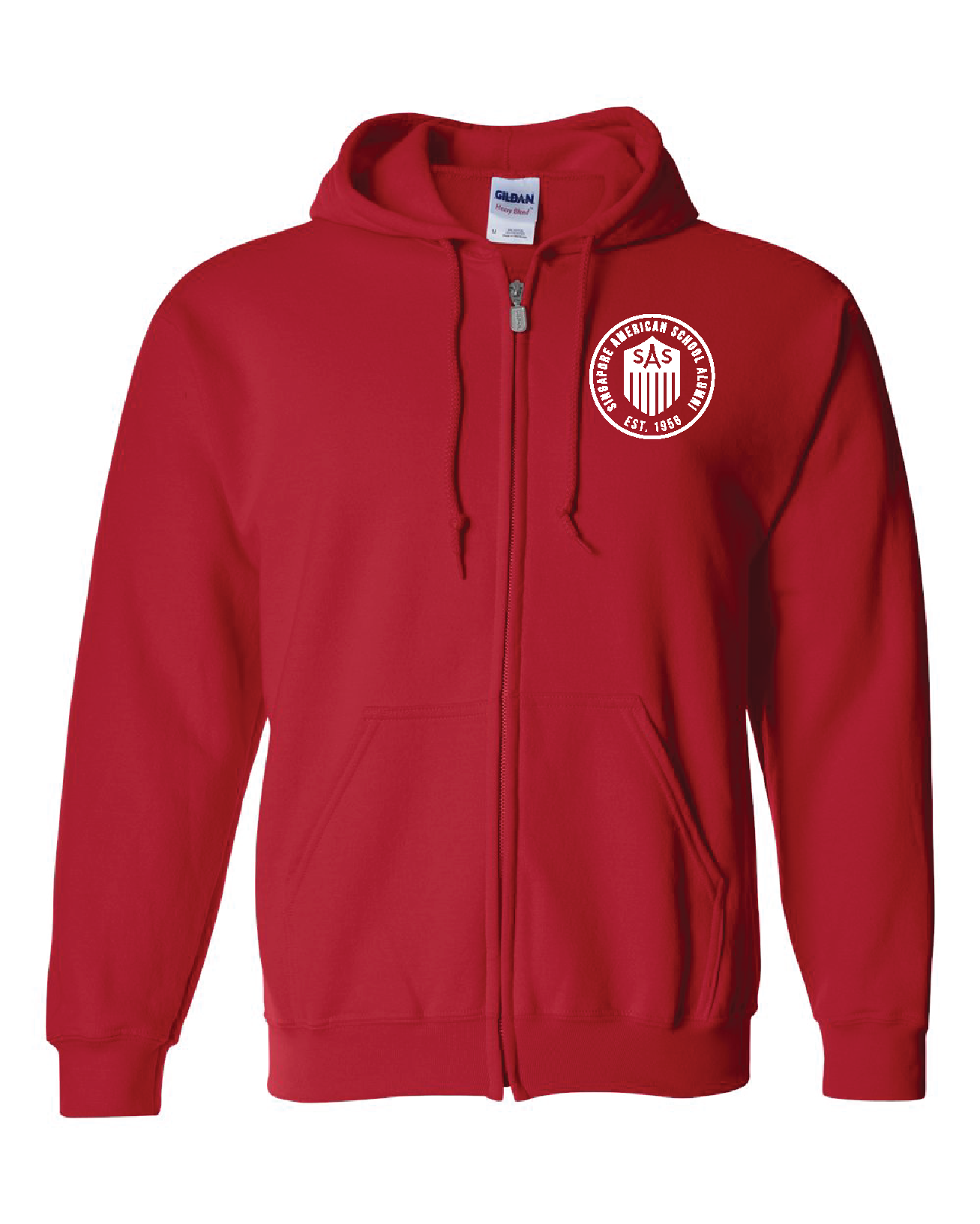 Full-Zip SAS Badge Hoodie