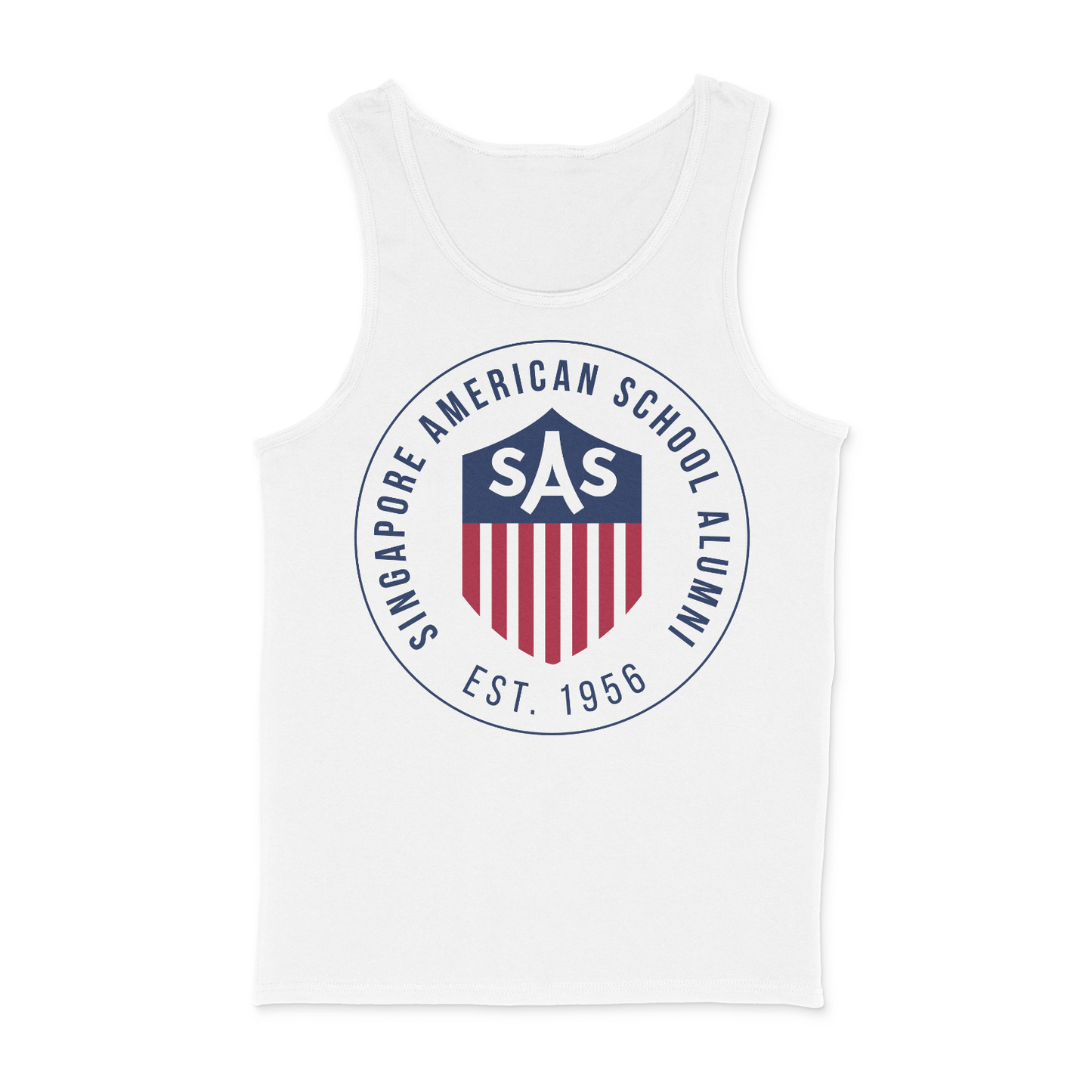 SAS Alumni Color Badge Tank Top
