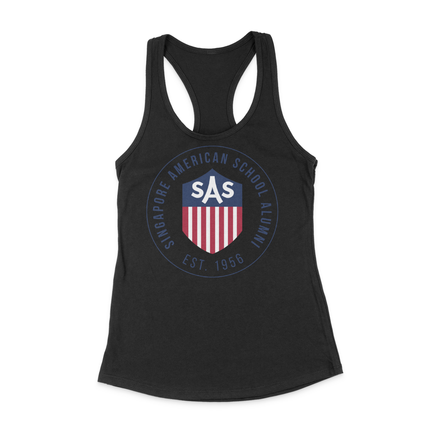 SAS Alumni Color Badge Tank Top