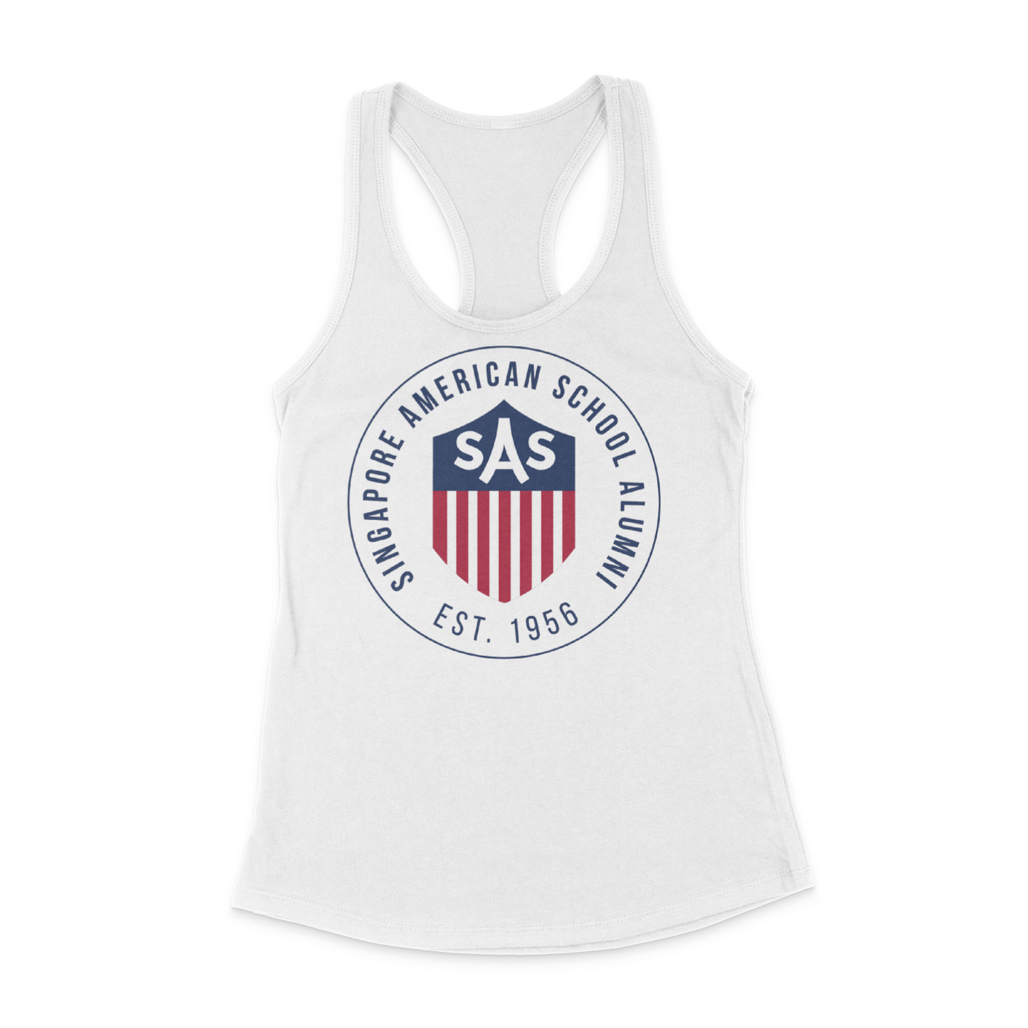 SAS Alumni Color Badge Tank Top