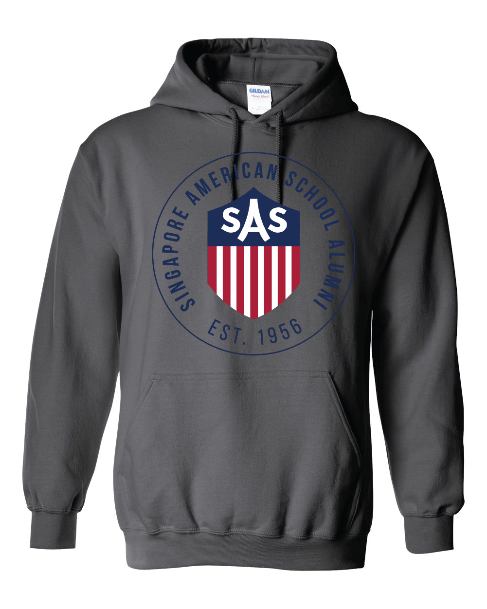 SAS Alumni Color Badge Hoodie