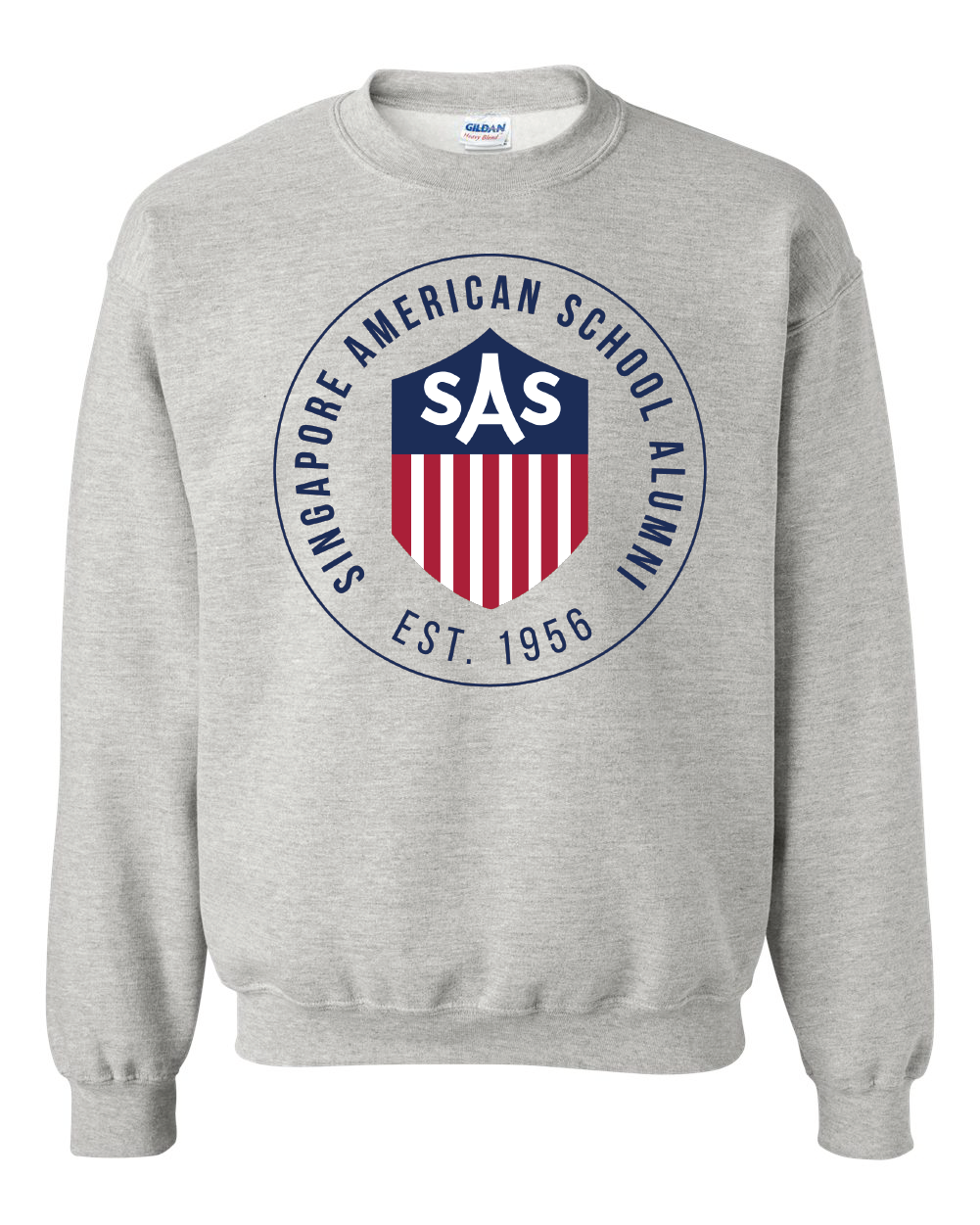SAS Alumni Color Badge Crewneck Sweatshirt