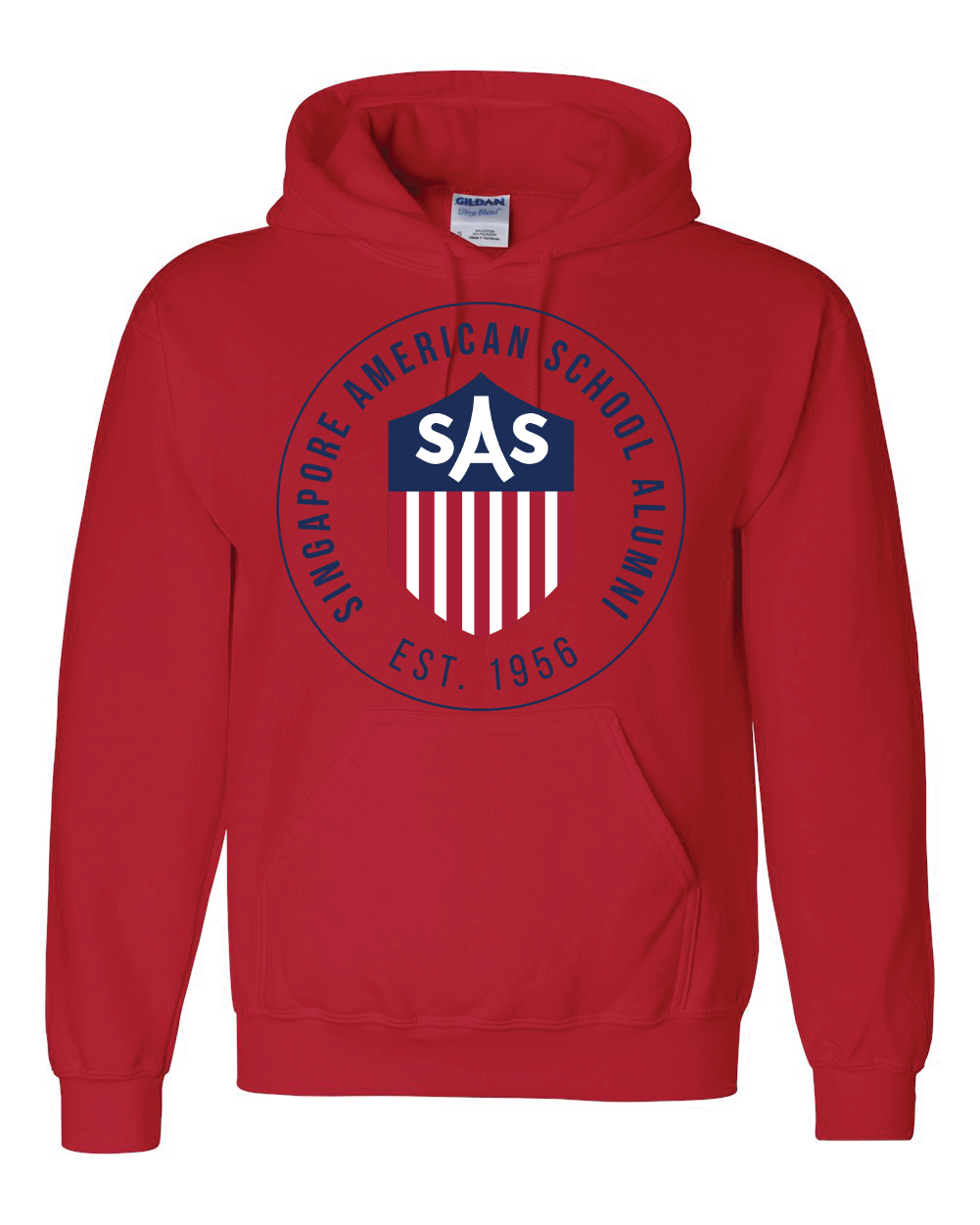 SAS Alumni Color Badge Hoodie