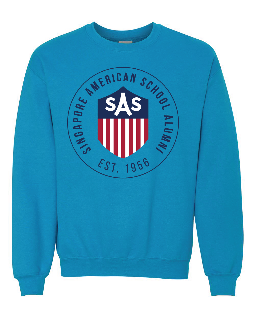 SAS Alumni Color Badge Crewneck Sweatshirt