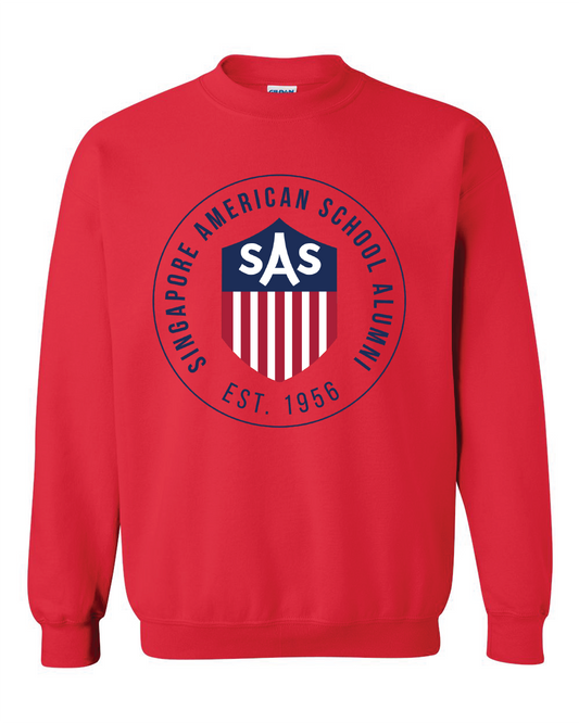 SAS Alumni Color Badge Crewneck Sweatshirt