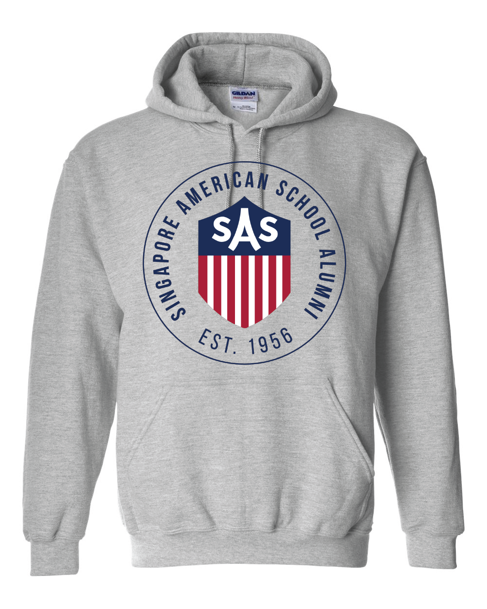 SAS Alumni Color Badge Hoodie