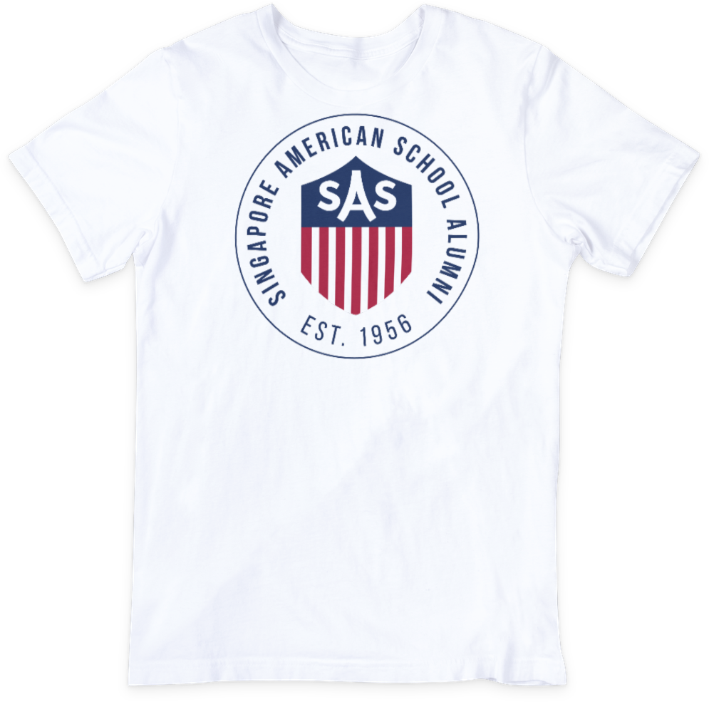 SAS Alumni Color Badge Tee
