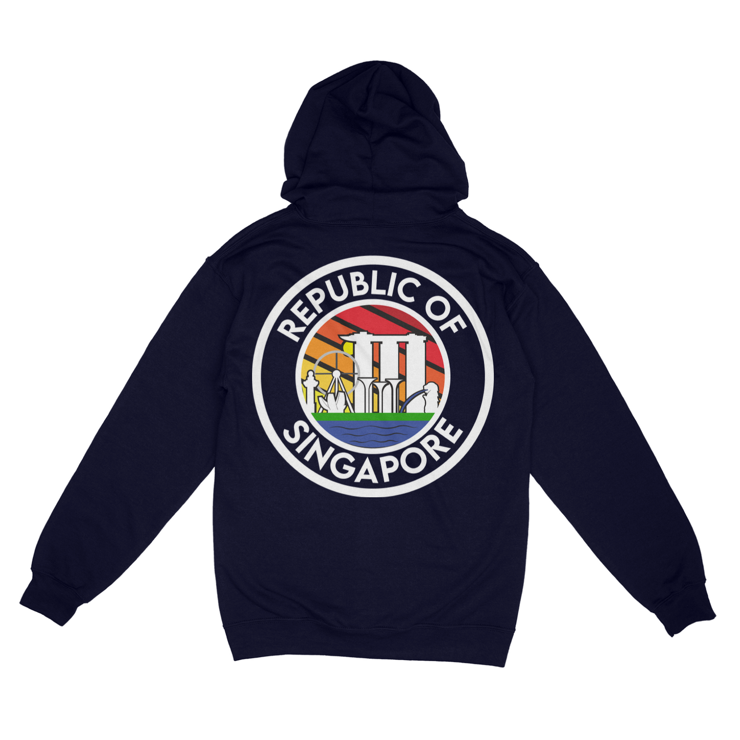 Full-Zip Hoodies with Front & Back Designs