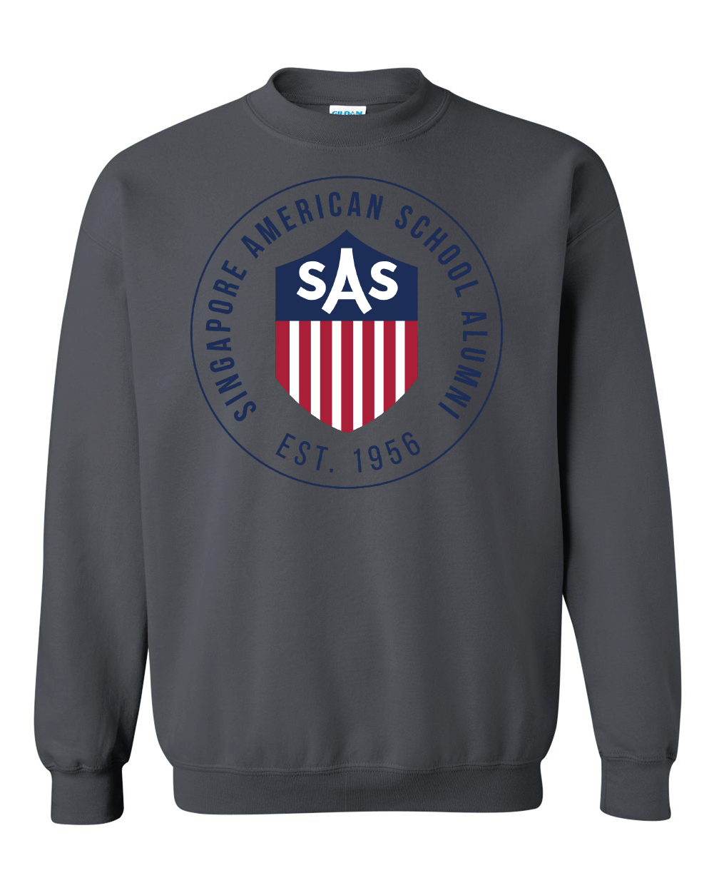 SAS Alumni Color Badge Crewneck Sweatshirt