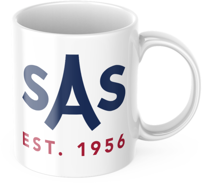 SAS & Singapore Coffee Mugs with 8 Designs